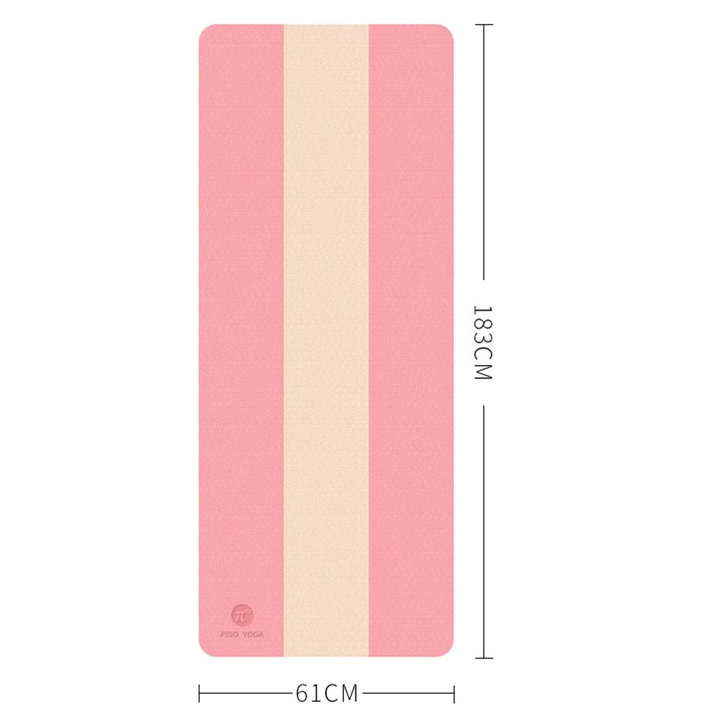 LLLSSS TPE Yoga Mats 6MM Exercise Tasteless Gym Pad Beginner Mat
