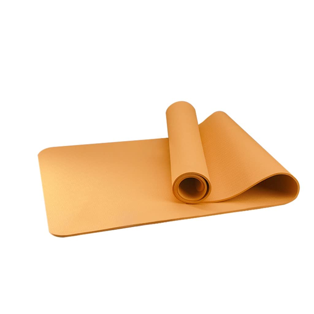 Extra Thick Double-Sided Yoga Mat for Fitness and Pilates