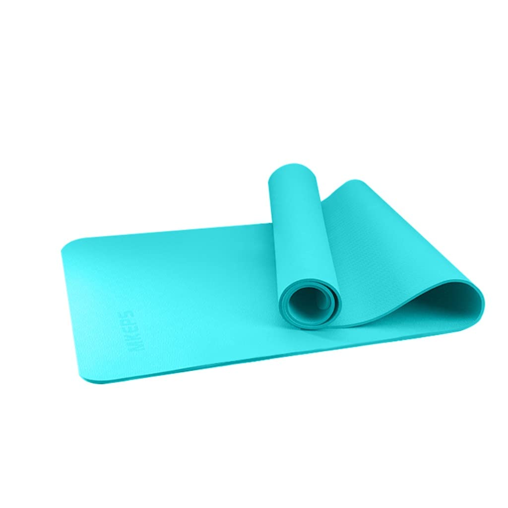 Extra Thick Double-Sided Yoga Mat for Fitness and Pilates