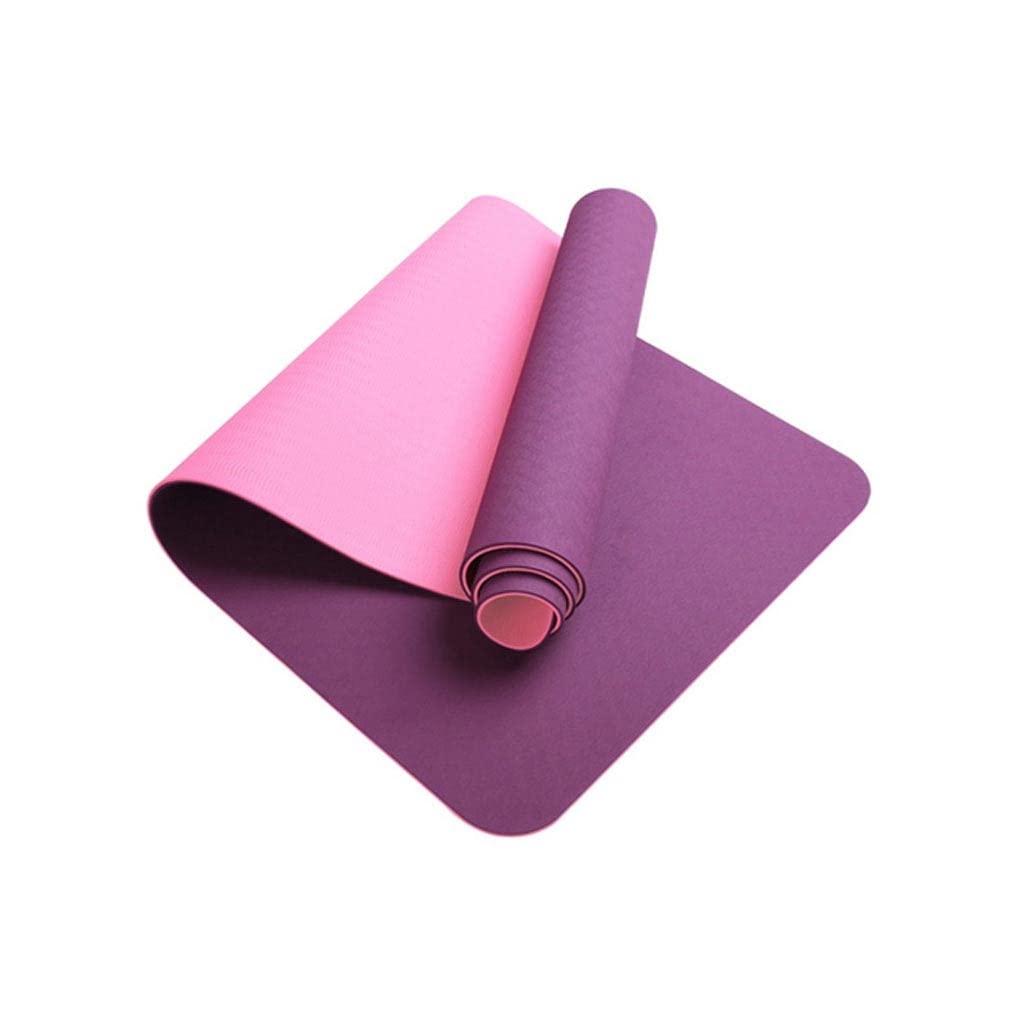 TPE Non-Slip Yoga Mat for Fitness and Pilates Training