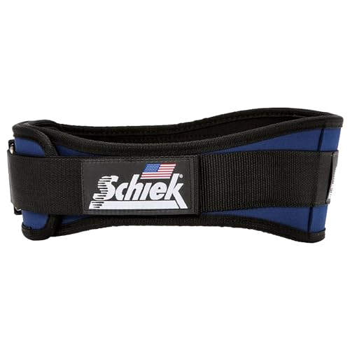 Schiek Sports Model 2004 Nylon 4 3/4" Weight Lifting Belt - Black