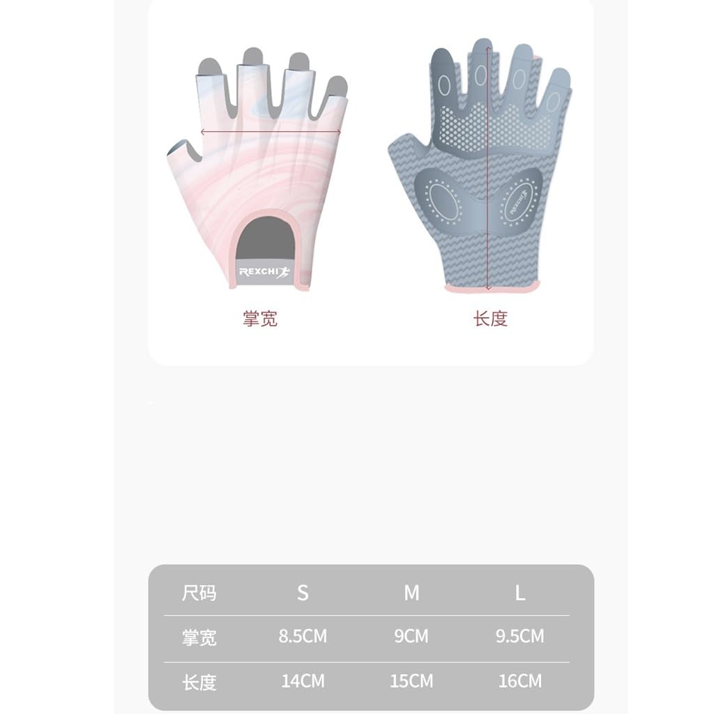 Half Finger Training Gloves with Shock Absorption for Workouts