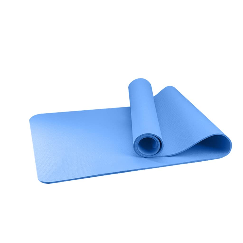Extra Thick Double-Sided Yoga Mat for Fitness and Pilates