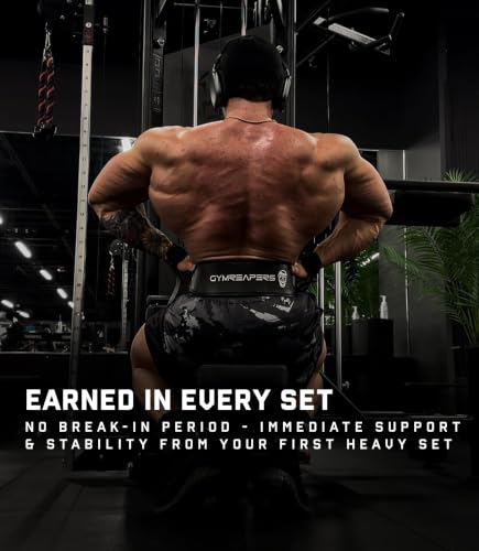Leather Weightlifting Belt for Squats and Strength Training Support