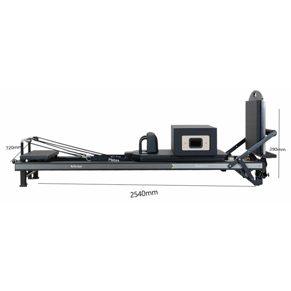 Aluminum Alloy Pilates Reformer Bed for Fitness Training