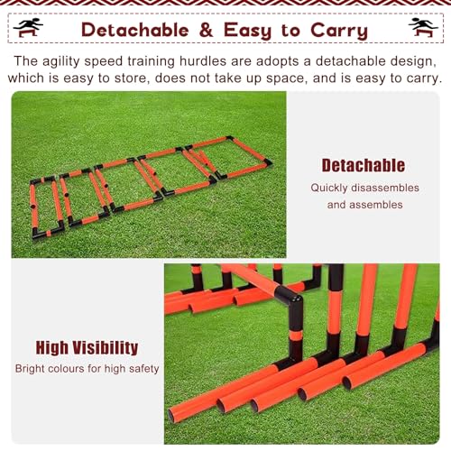 Agility Training Hurdles for Sports Drills