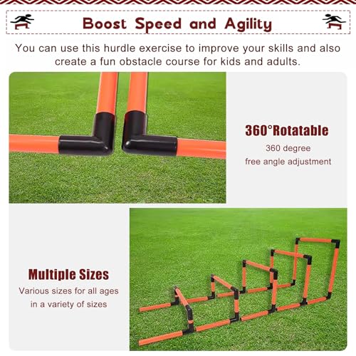 Agility Training Hurdles for Sports Drills