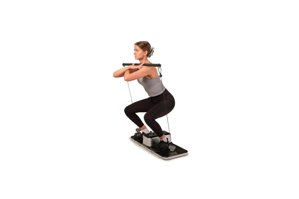 Compact Home Gym Cable Resistance Trainer