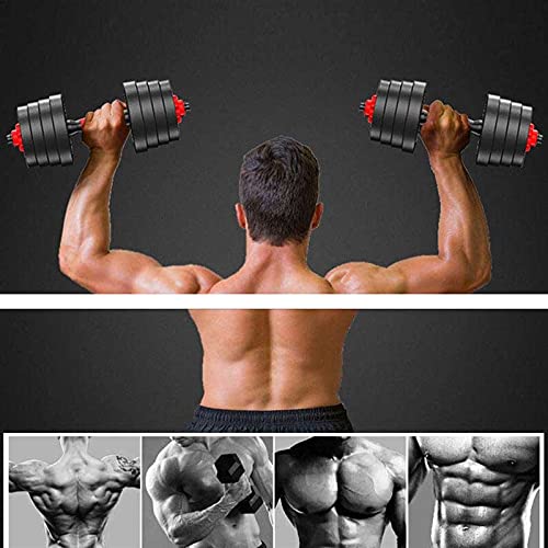 Adjustable 30KG Detachable Dumbbell Set