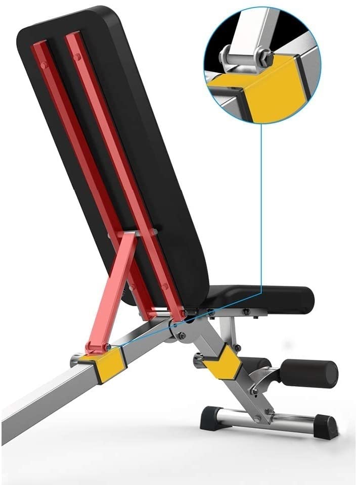 Adjustable Foldable Weight Bench for Home Gym Training