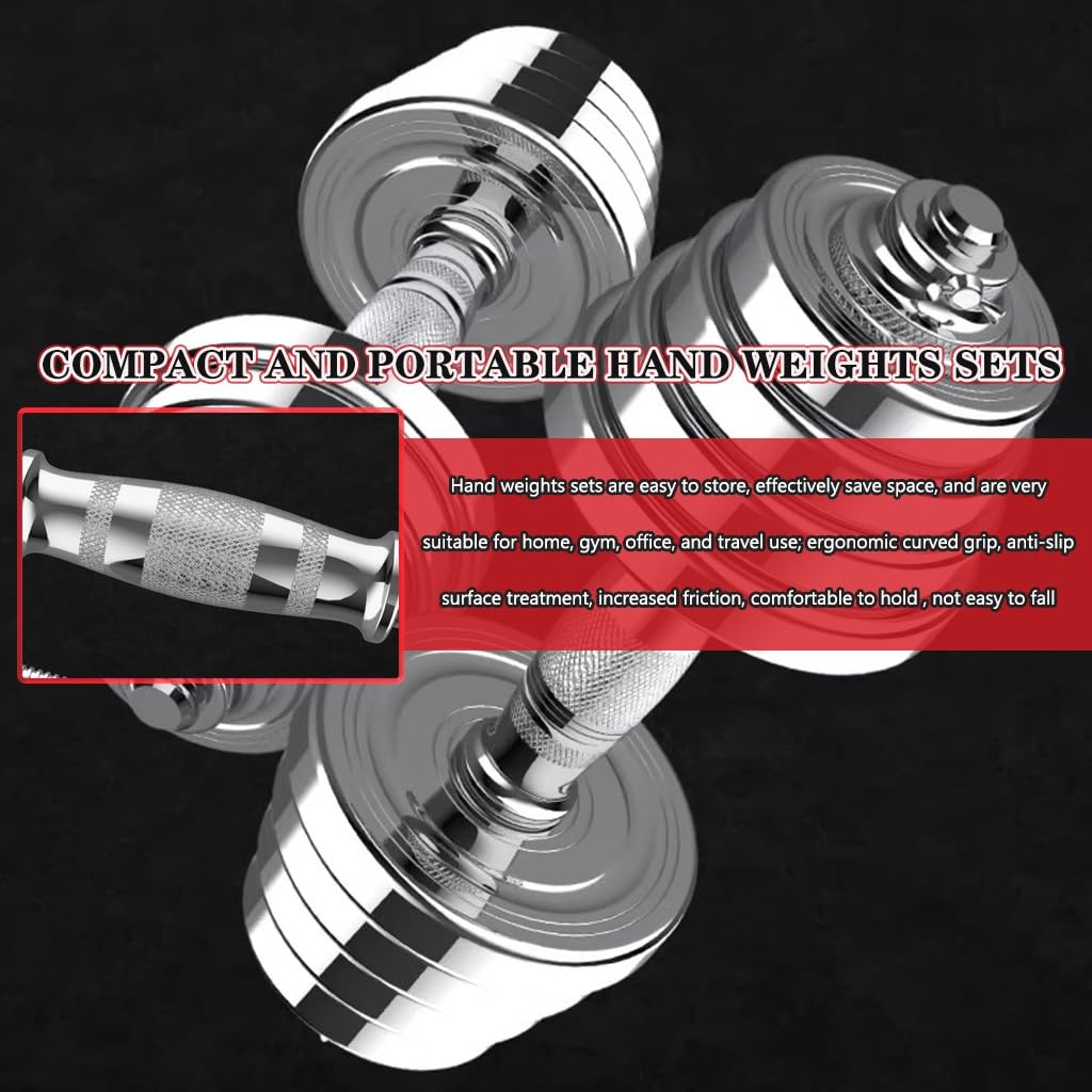 Adjustable Dumbbell Set for Home Fitness Training
