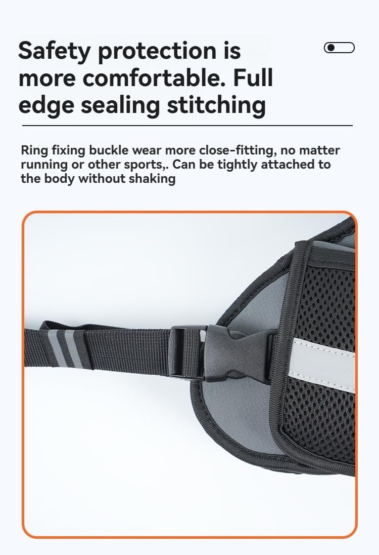 Adjustable Weighted Vest for Fitness Training and Running