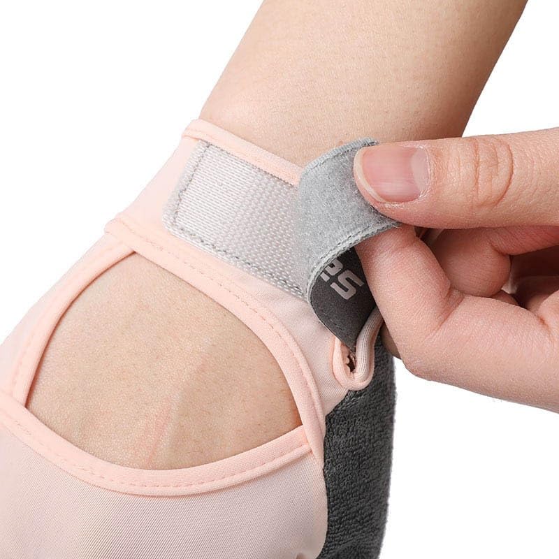 Half Finger Fitness Gloves with Anti-Slip Grip and Wrist Support