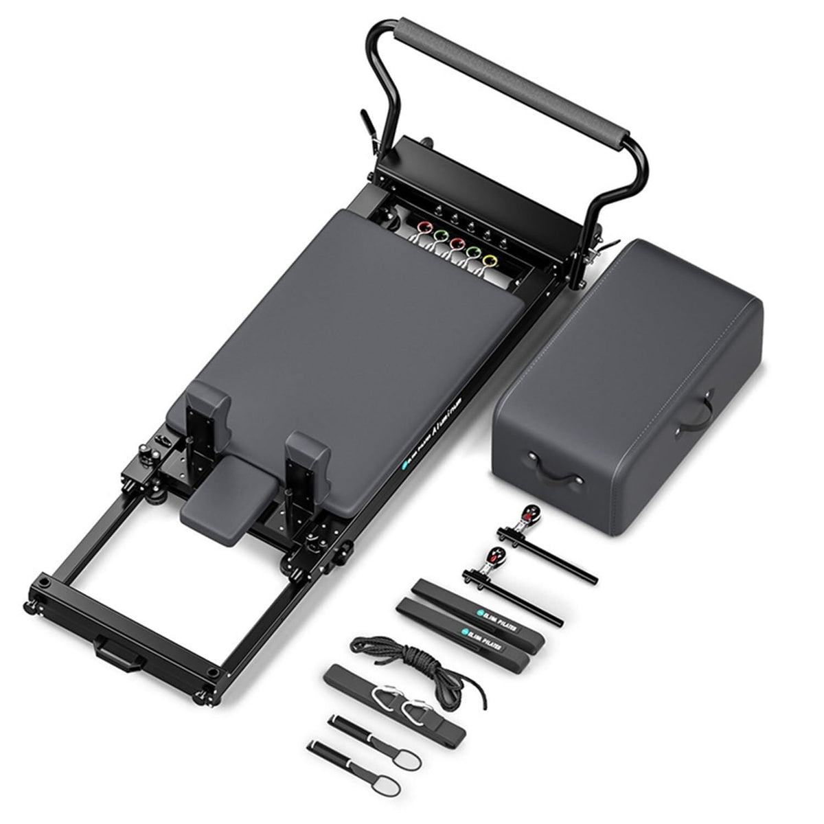 Aluminum Alloy Pilates Reformer Bed with Foot Bar