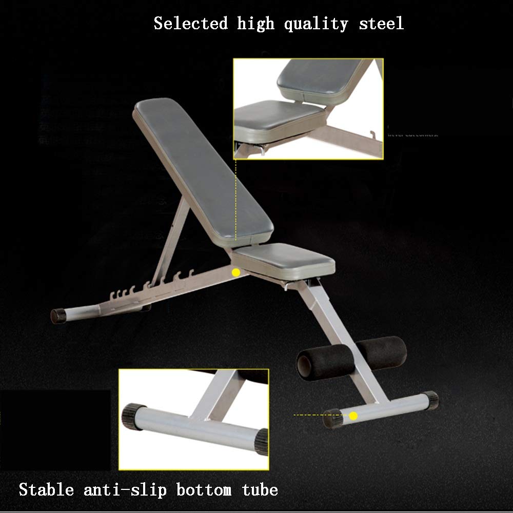 Adjustable Dumbbell Weight Bench for Home Fitness Training