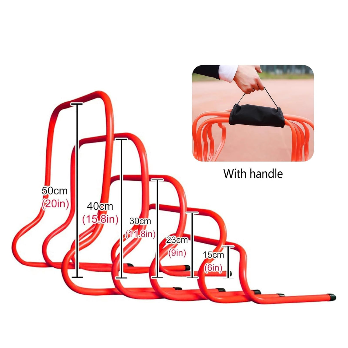 Agility Training Hurdles Set for Speed Drills