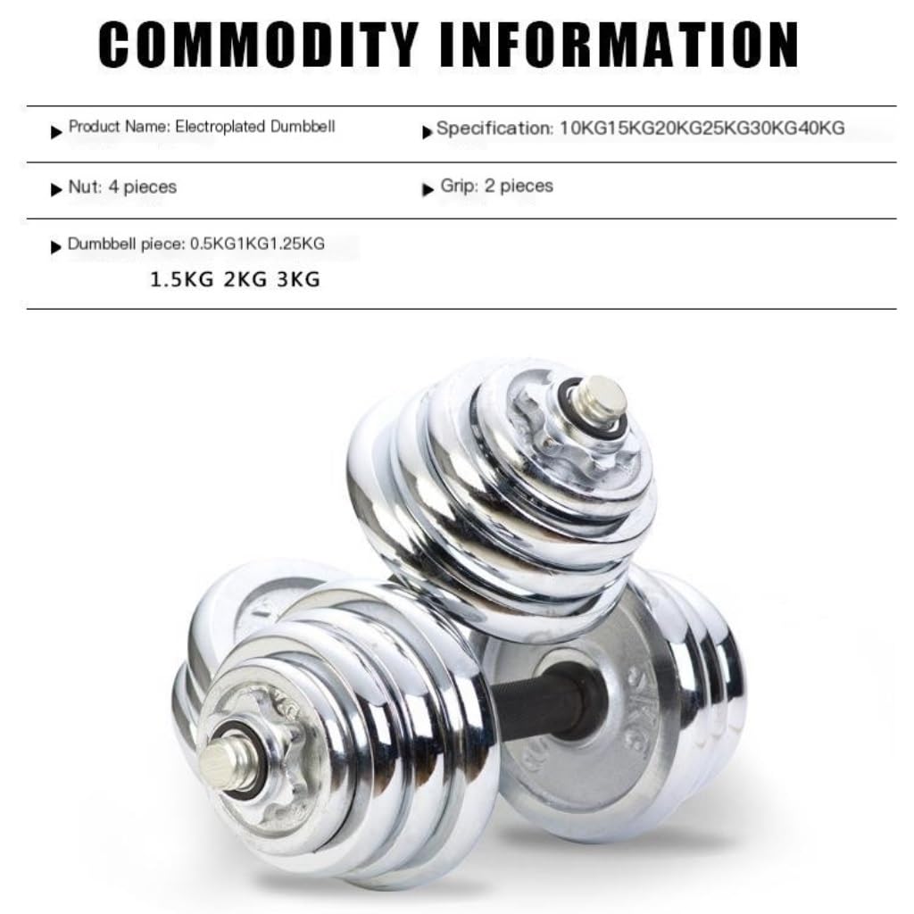 Adjustable Dumbbell Barbell Set