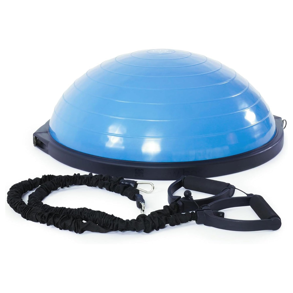 Half Ball Balance Trainer with Resistance Bands for Stability Training