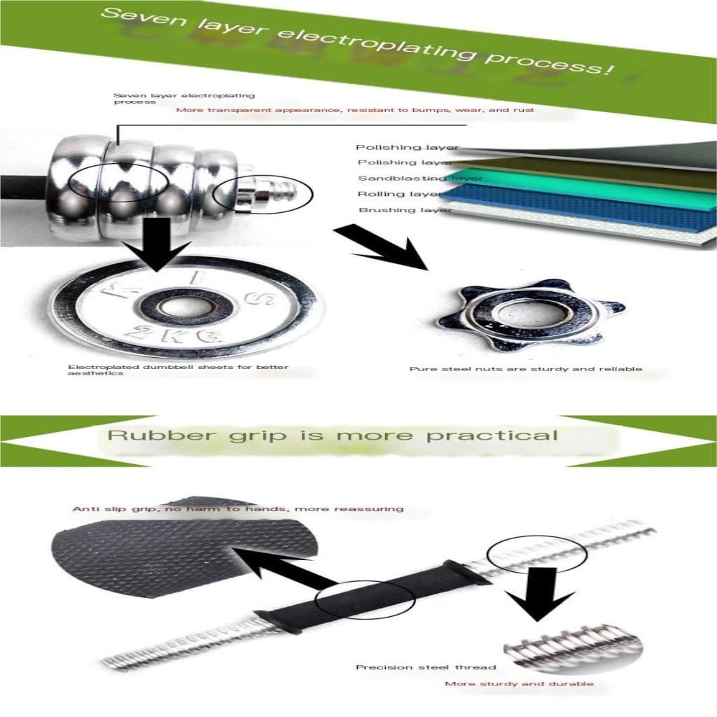 Adjustable Dumbbell Barbell Set