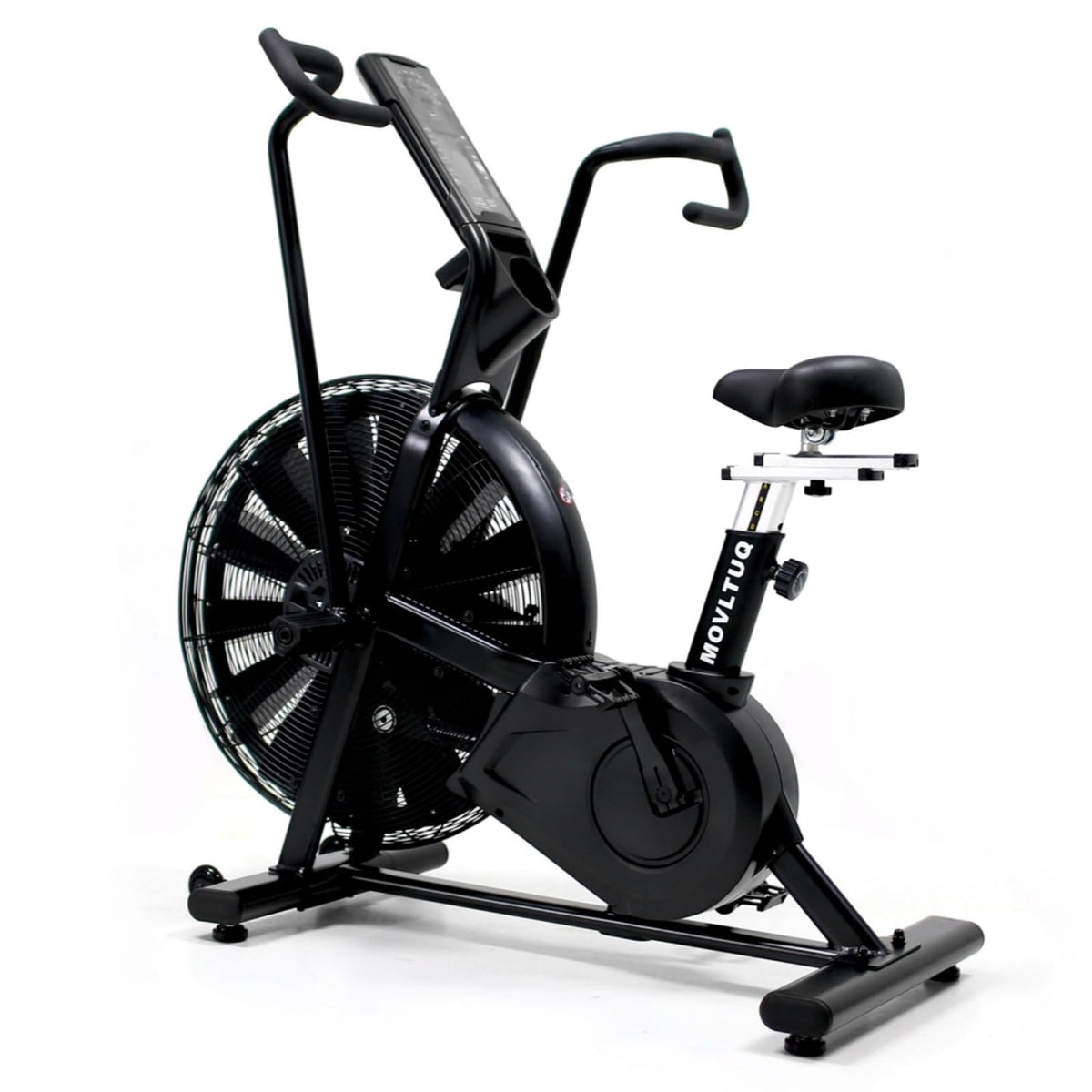 Air Resistance Exercise Bike with Dual Action Handlebars