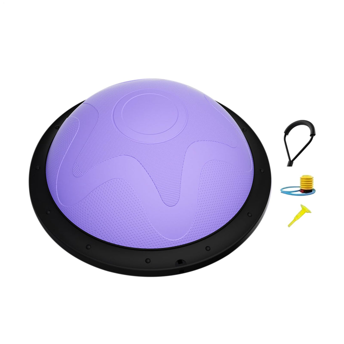 Balance Exercise Ball Half Stability Training Equipment