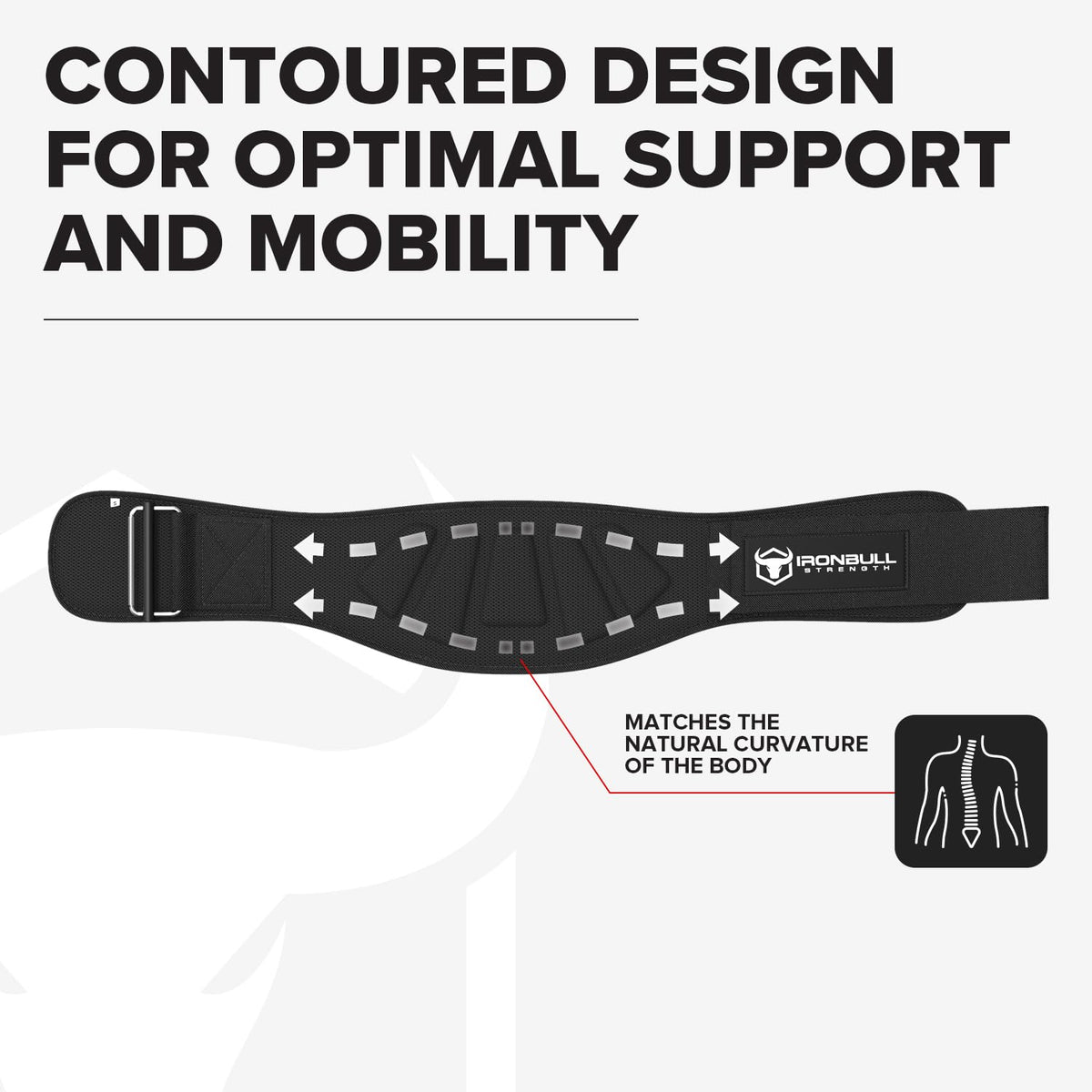 Weightlifting Belt with Back Support for Strength Training and Powerlifting