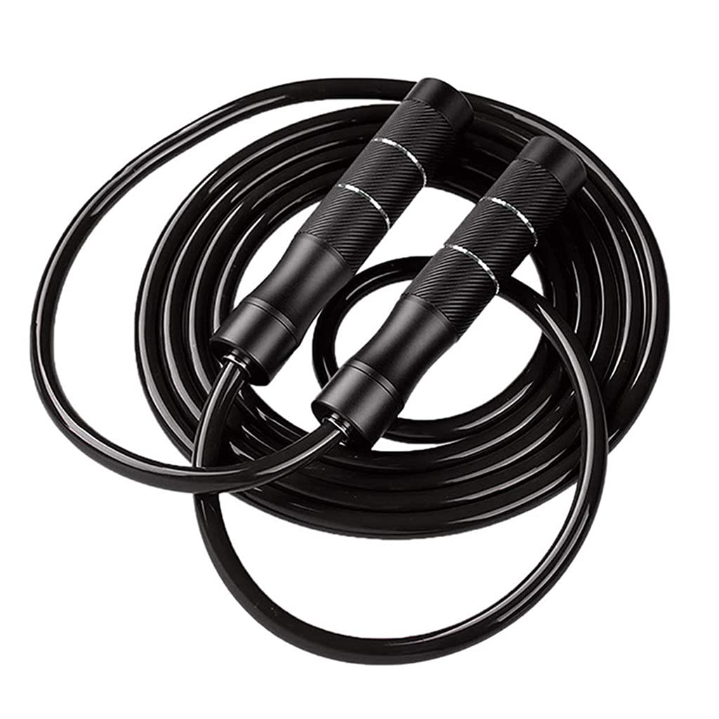 Weighted Jump Rope with Aluminum Handles for Fitness Training