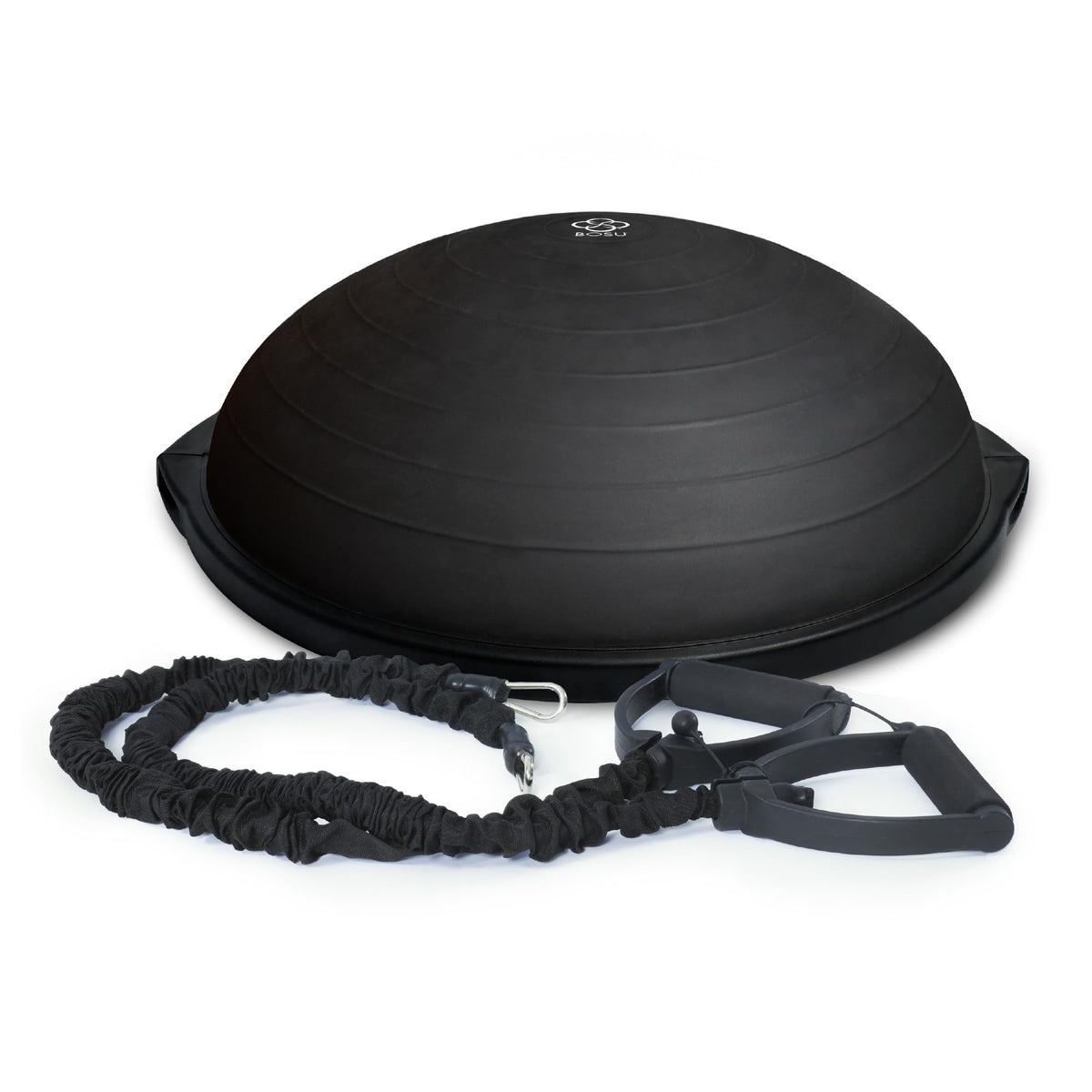 Half Ball Balance Trainer with Resistance Bands for Stability Training