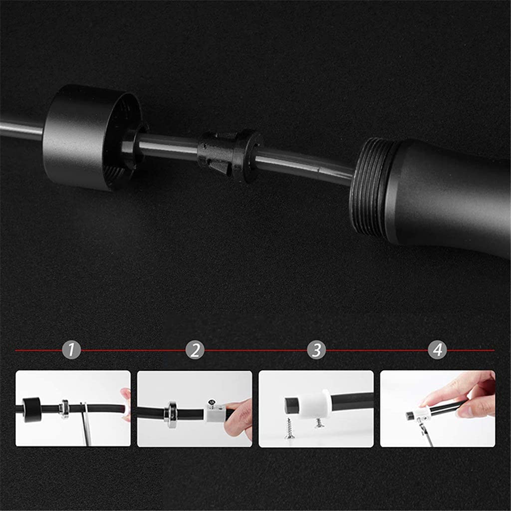 Weighted Jump Rope with Aluminum Handles for Fitness Training