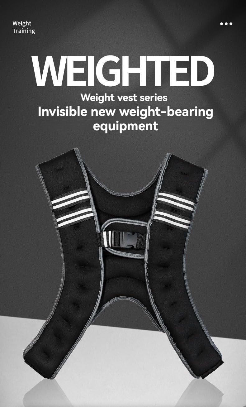 Weighted Vest for Strength Training and Running