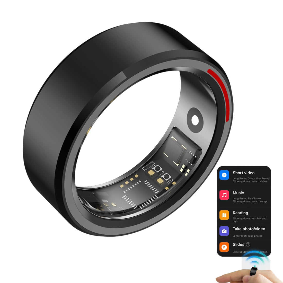 Fitness Tracker with Sleep Monitoring and SOS Device