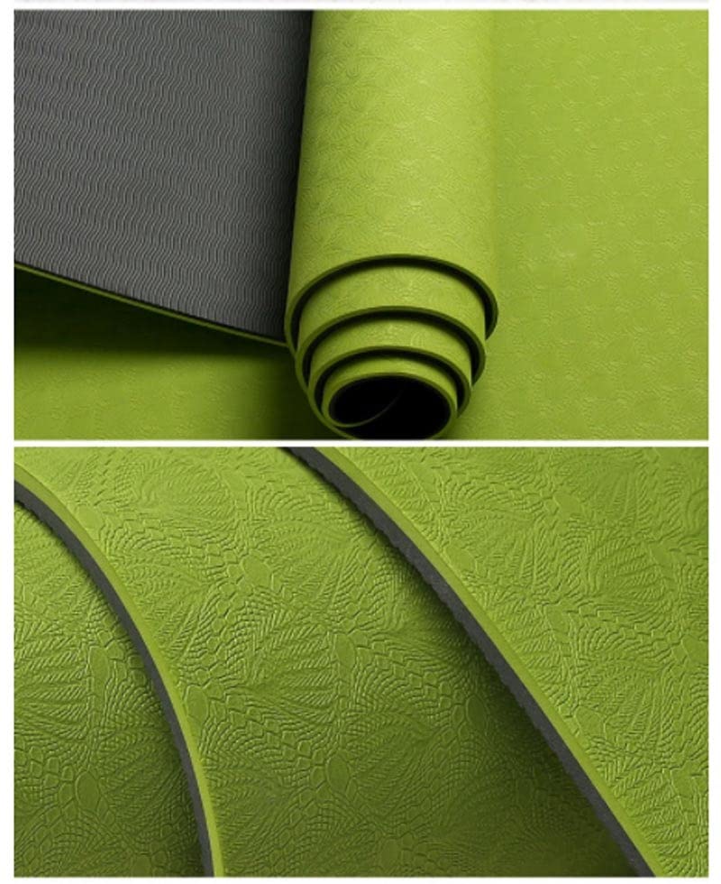 Non-Slip TPE Yoga Mat for Home Fitness and Pilates