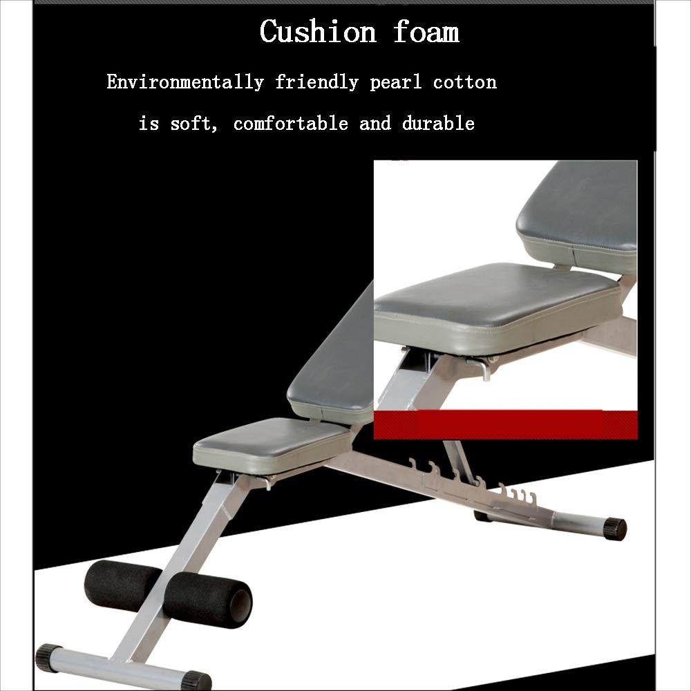 Adjustable Dumbbell Weight Bench for Home Fitness Training
