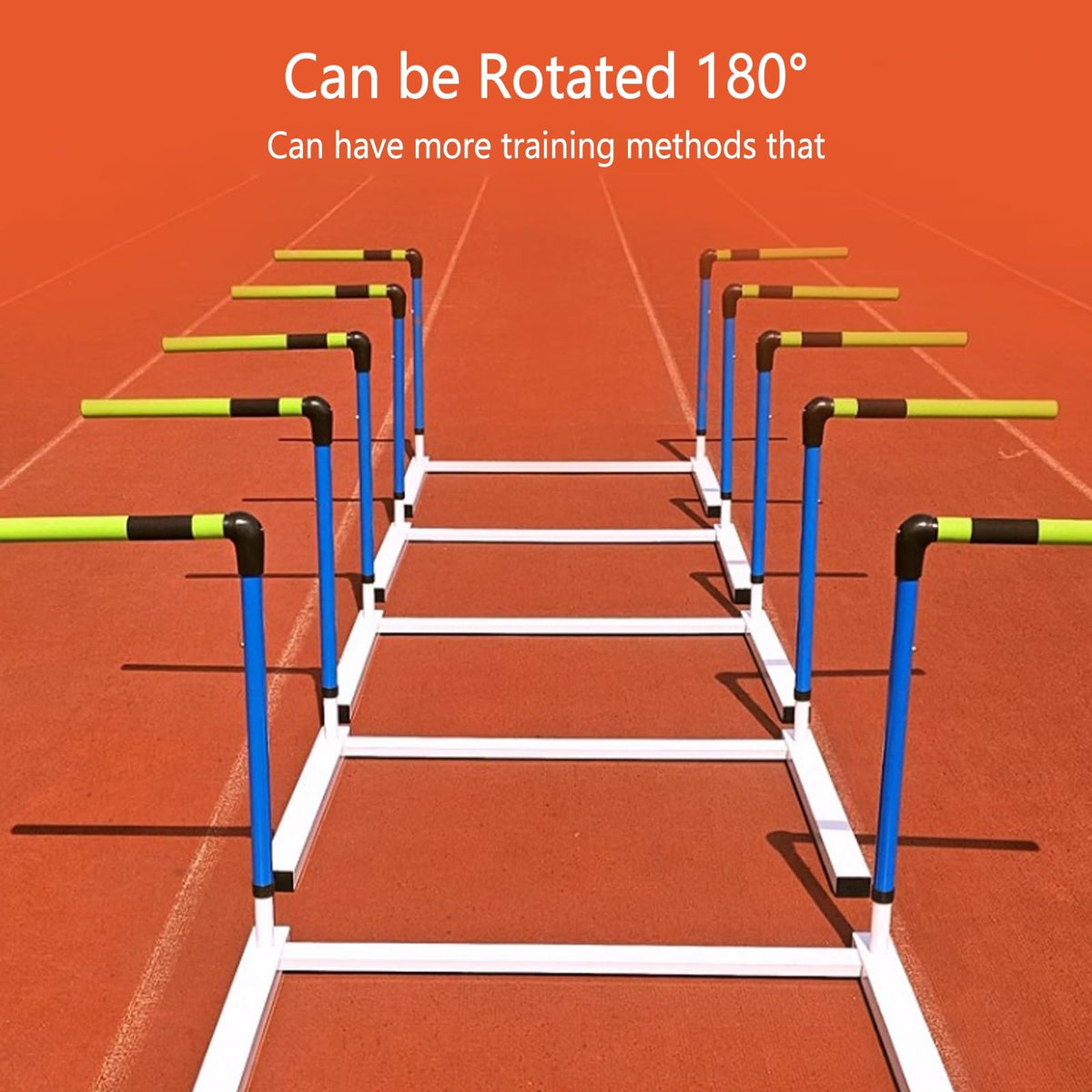 Adjustable Agility Hurdles for Soccer and Sports Training