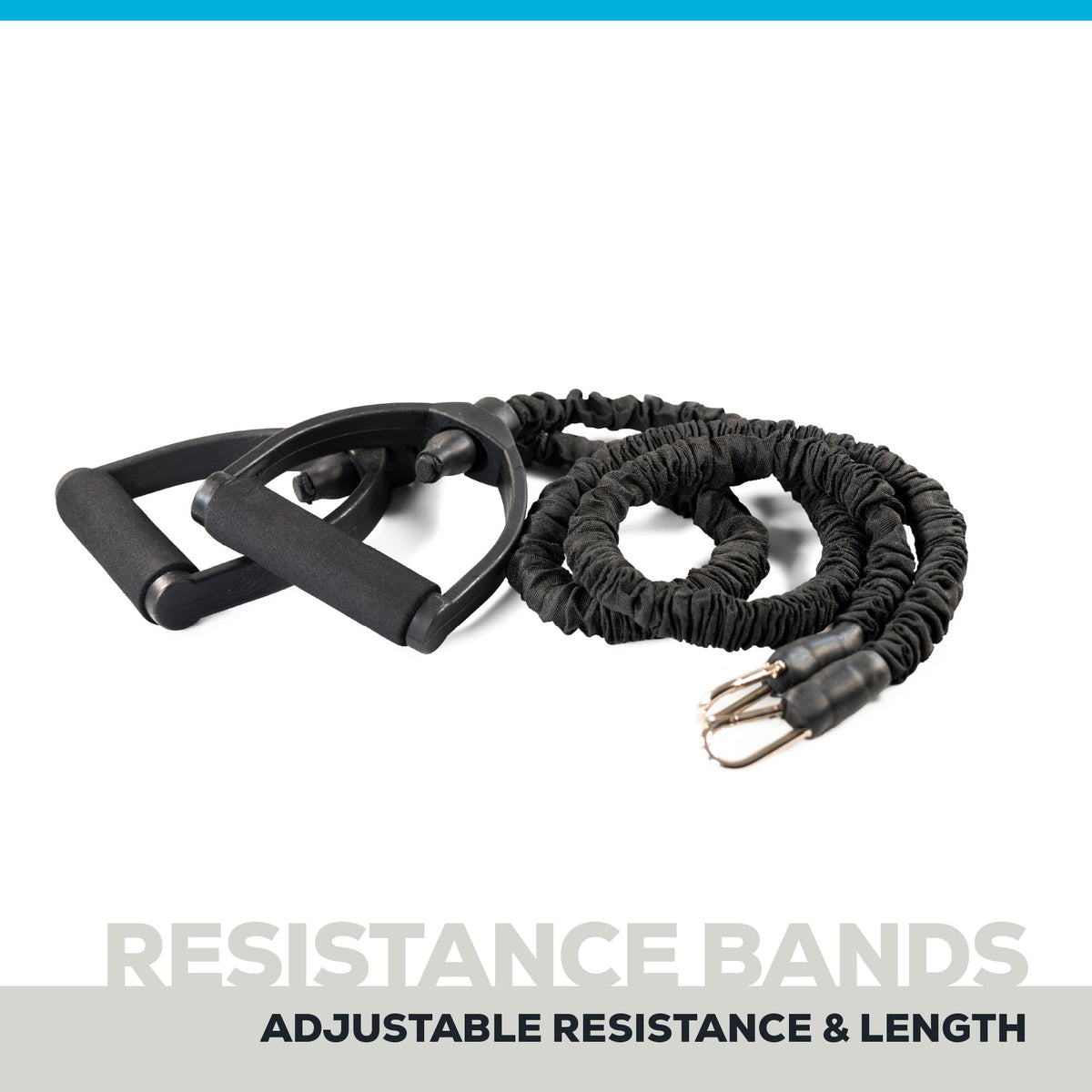 Half Ball Balance Trainer with Resistance Bands for Stability Training
