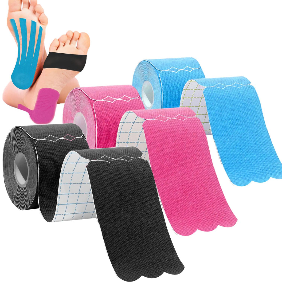 Kinesiology Tape for Sports Support and Athletic Training