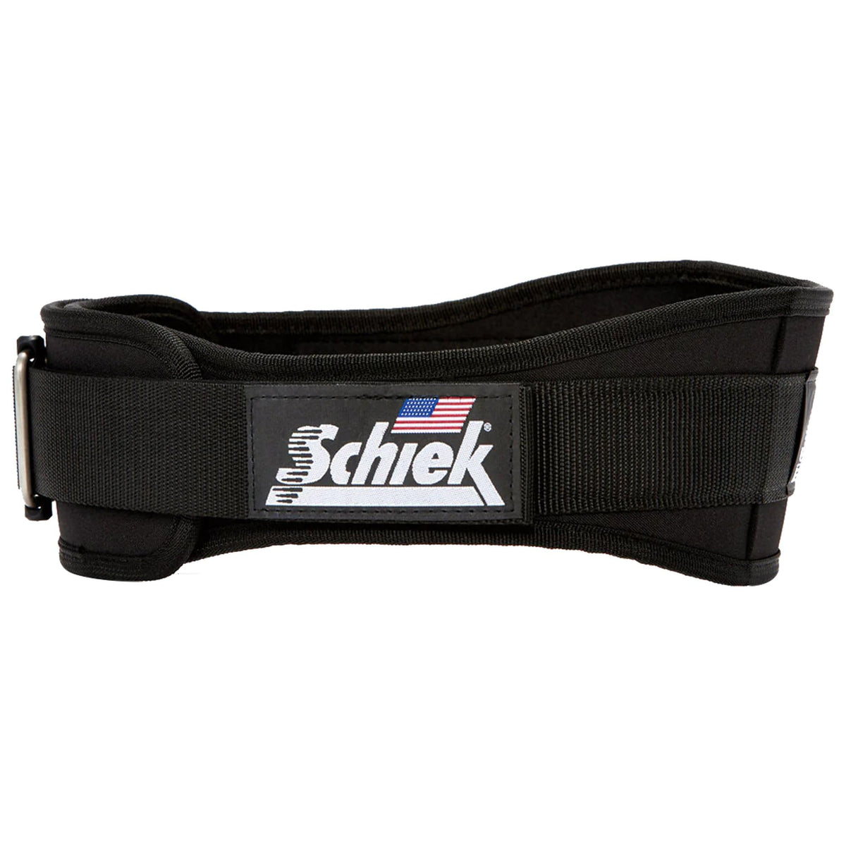 Schiek Sports Model 2004 Nylon 4 3/4" Weight Lifting Belt - Black