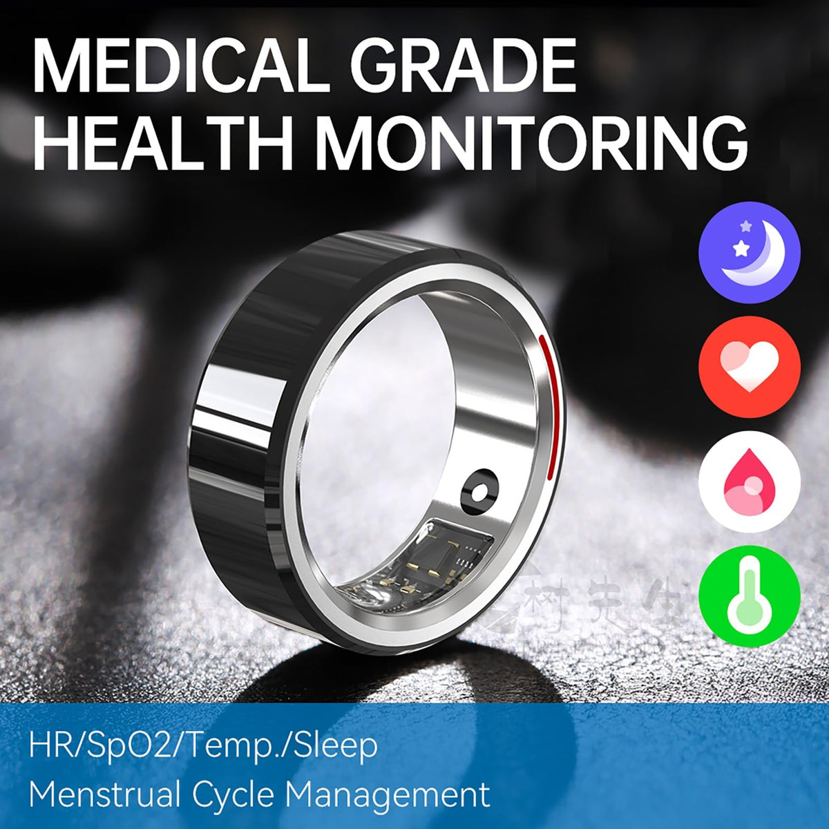 Fitness Tracker with Sleep Monitoring and SOS Device