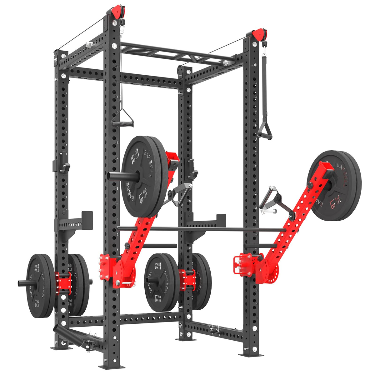 JFHID Commercial Power Cage, Multi-Function Power Rack