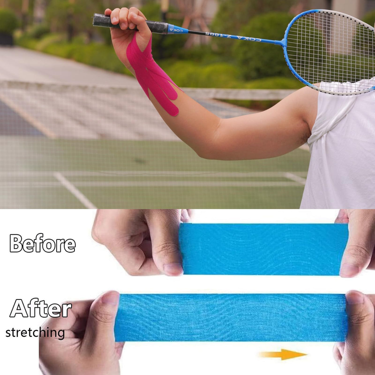 Kinesiology Tape for Wrist Precut