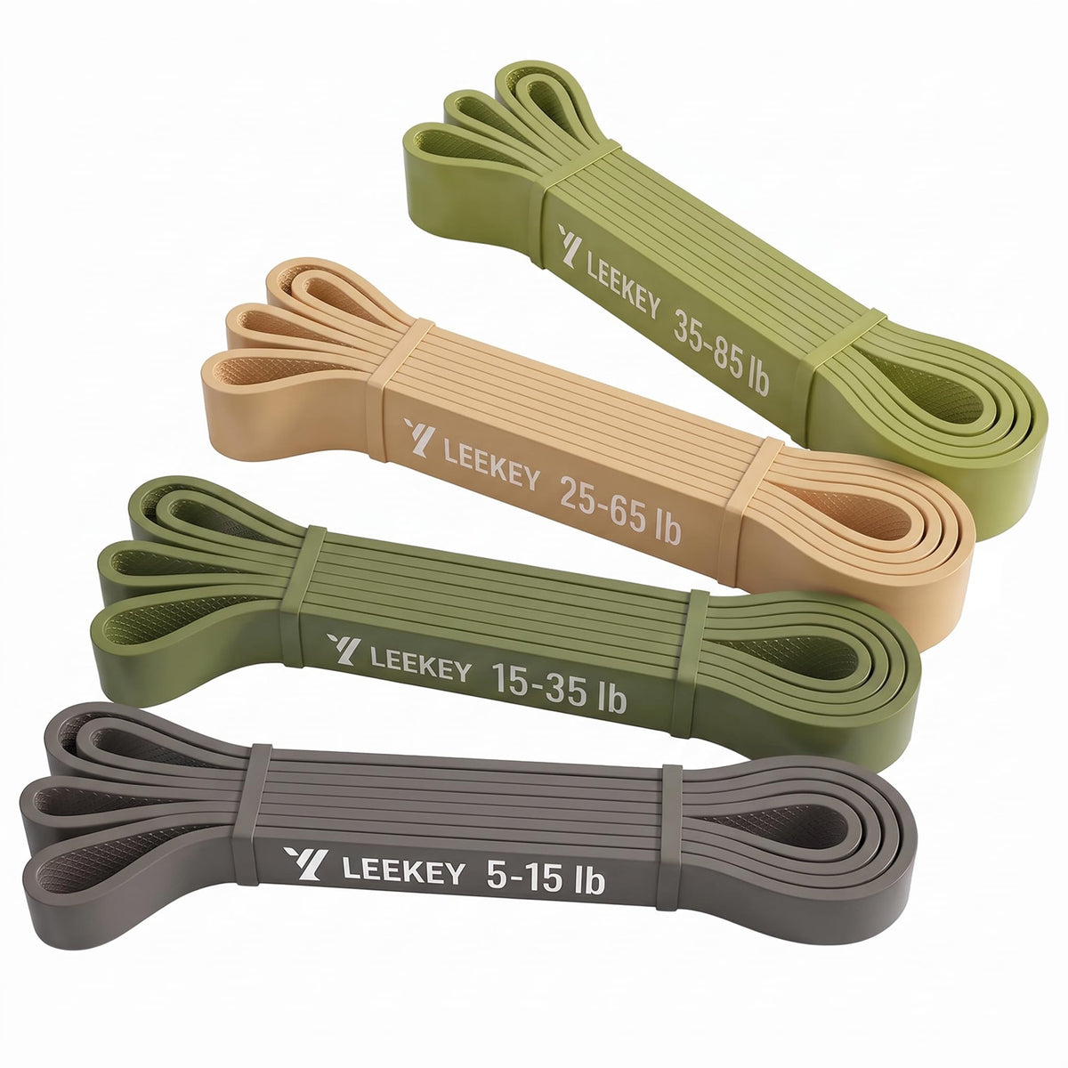 LEEKEY Resistance Bands Set for Pull Up Assistance & Exercise