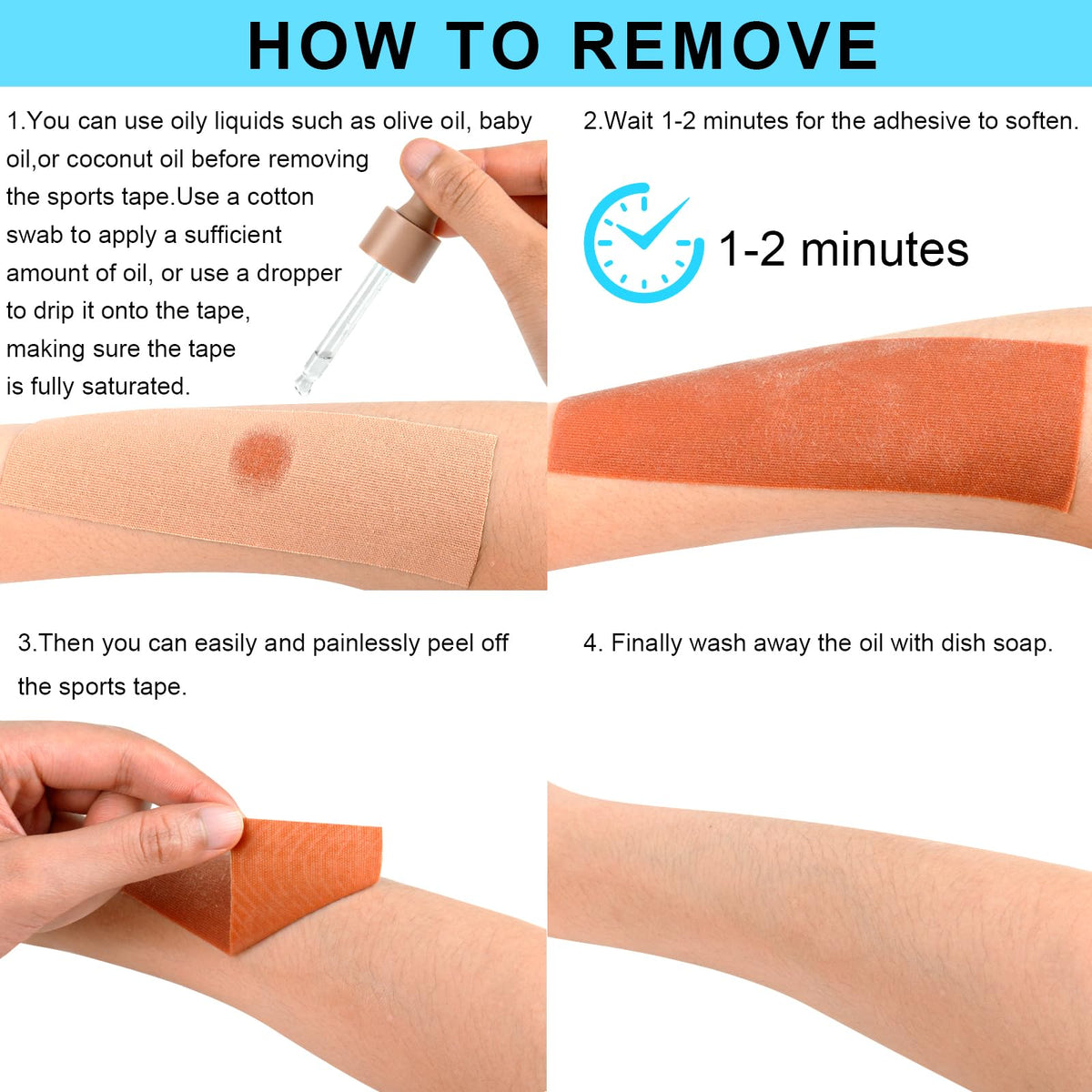Kinesiology Tape for Wrist Precut