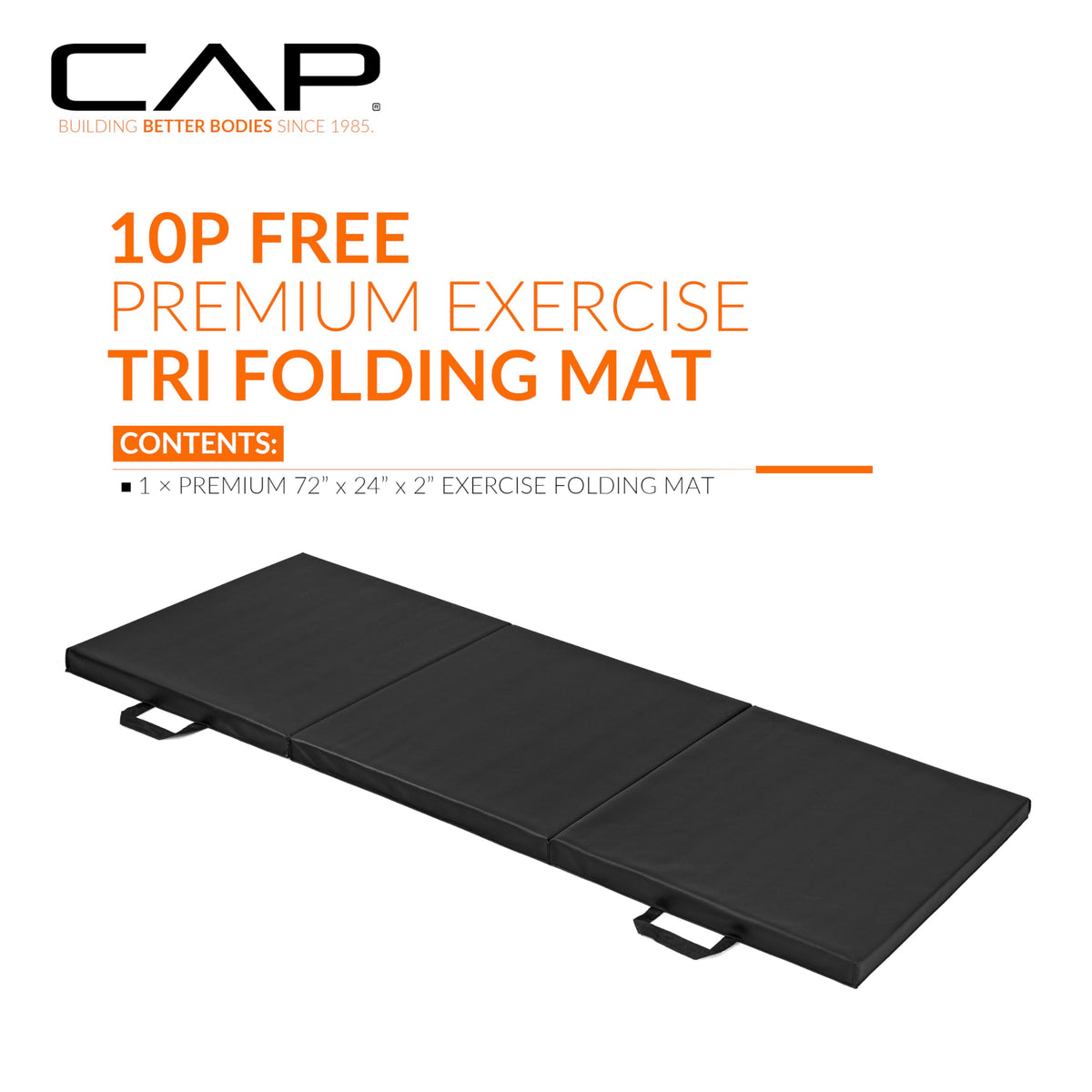 Folding Exercise Mat for Fitness, Aerobics and Home Workouts