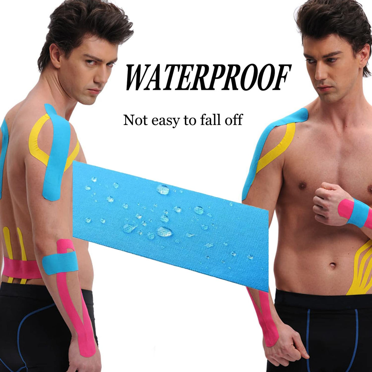 Kinesiology Tape for Sports Support and Athletic Training