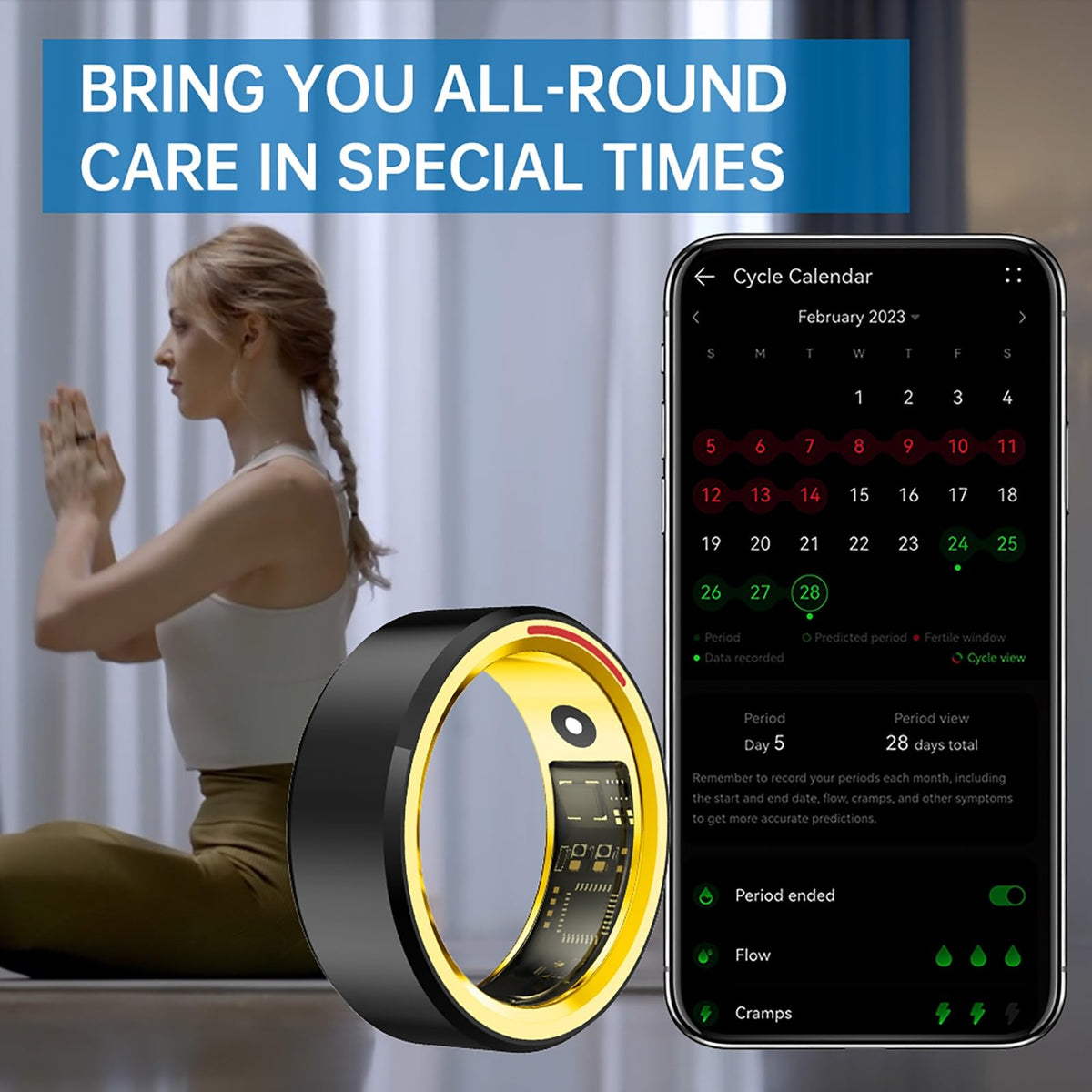 Fitness Tracker with Sleep Monitoring and SOS Device
