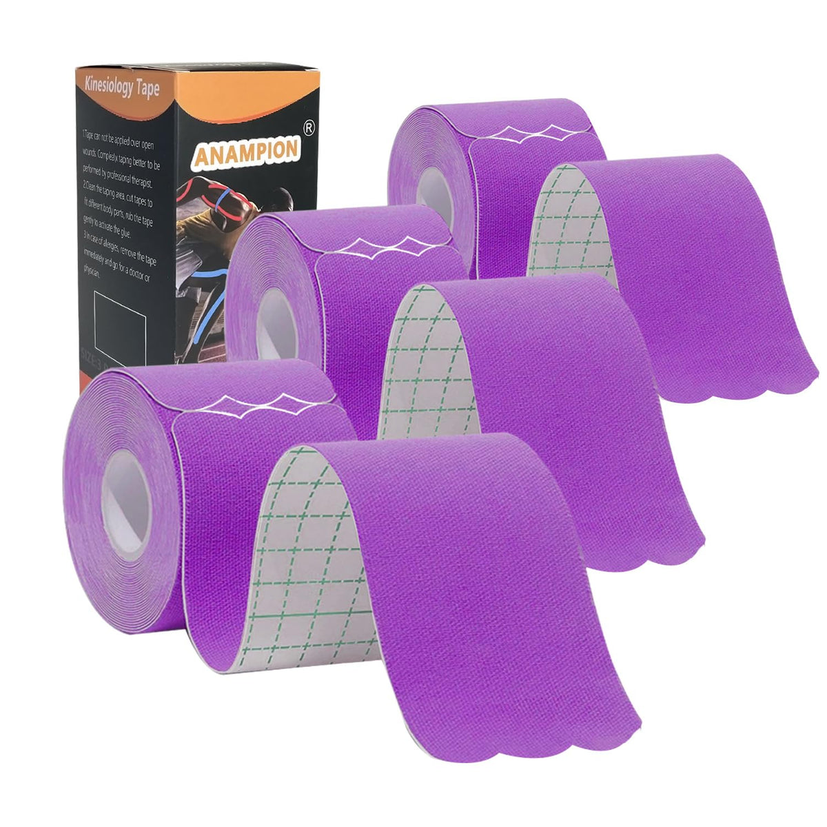 Kinesiology Tape for Sports Support and Athletic Training