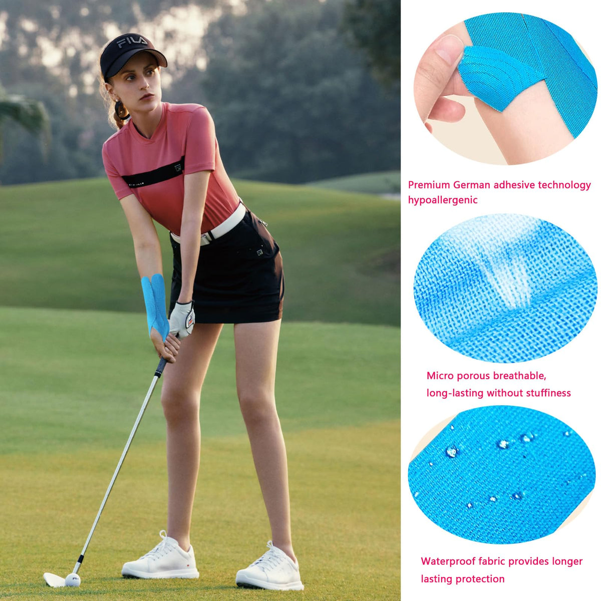 Kinesiology Tape for Wrist Precut