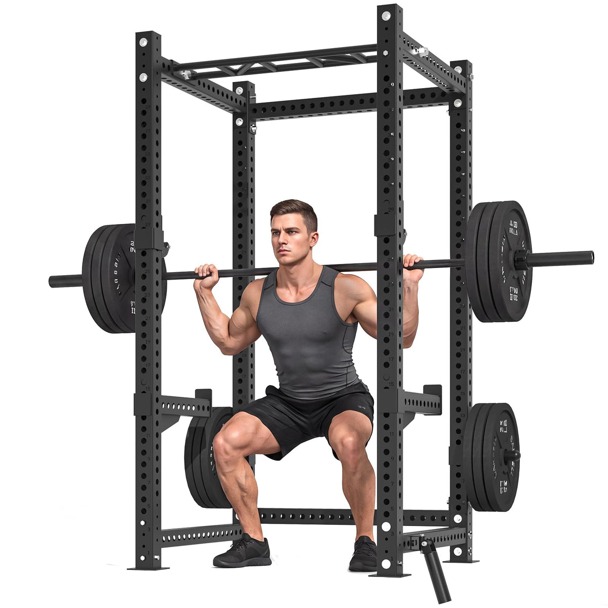 JFHID Commercial Power Cage, Multi-Function Power Rack