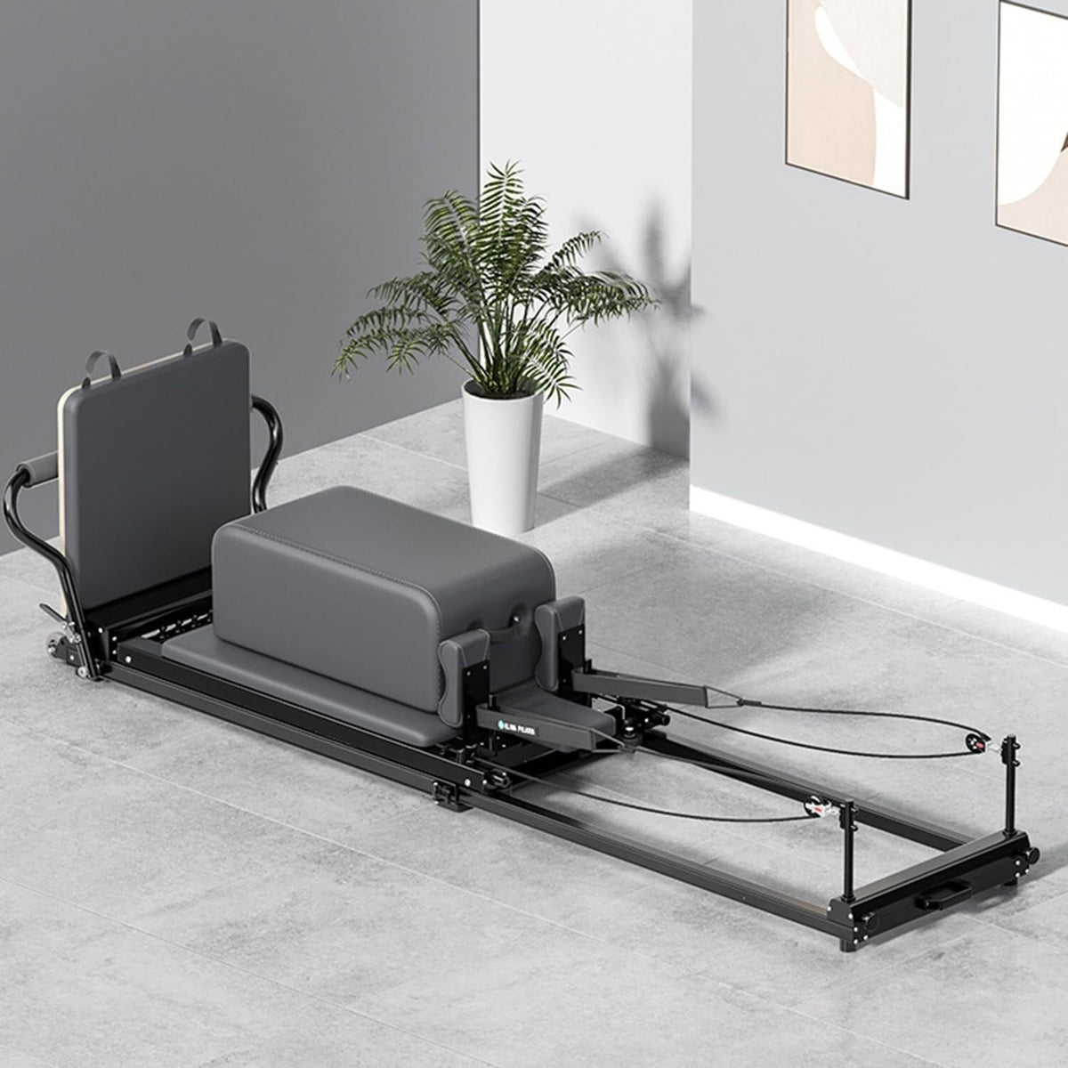 Aluminum Alloy Pilates Reformer Bed with Foot Bar