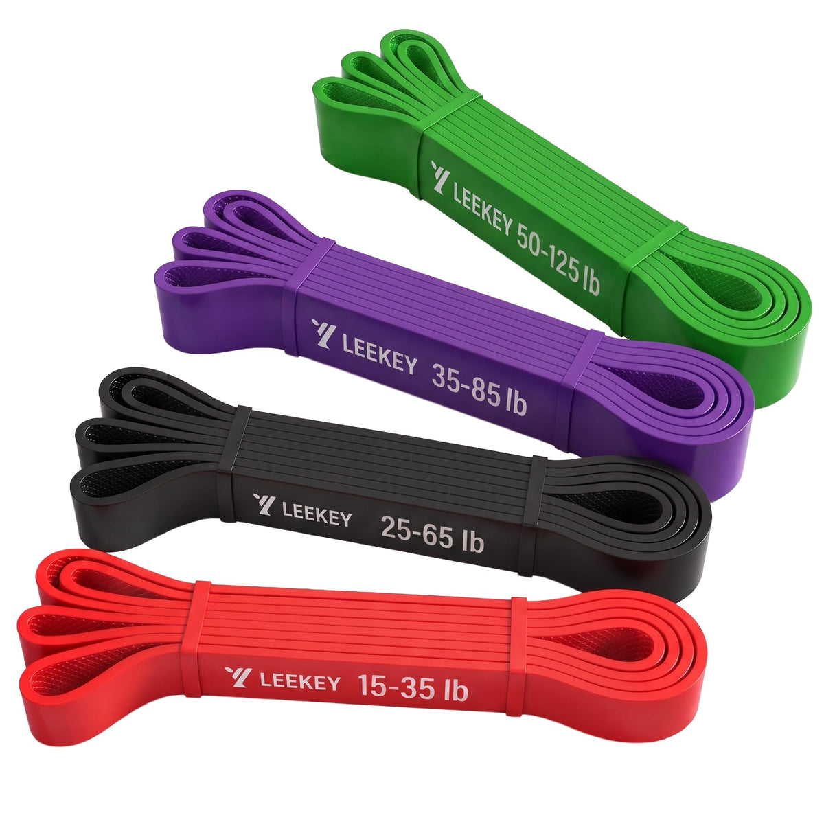 LEEKEY Resistance Bands Set for Pull Up Assistance & Exercise